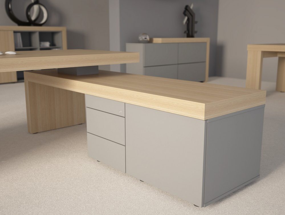 Auttica Executive Desk With Return Office Furniture Auttica Executive Desk With Return