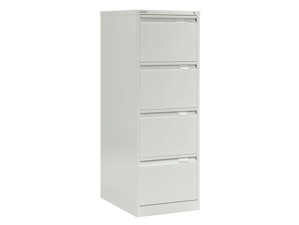 Bisley Bs4e Filing Cabinet 4 Drawer Radius Office Bisley Bs4e Filing Cabinet 4 Drawer