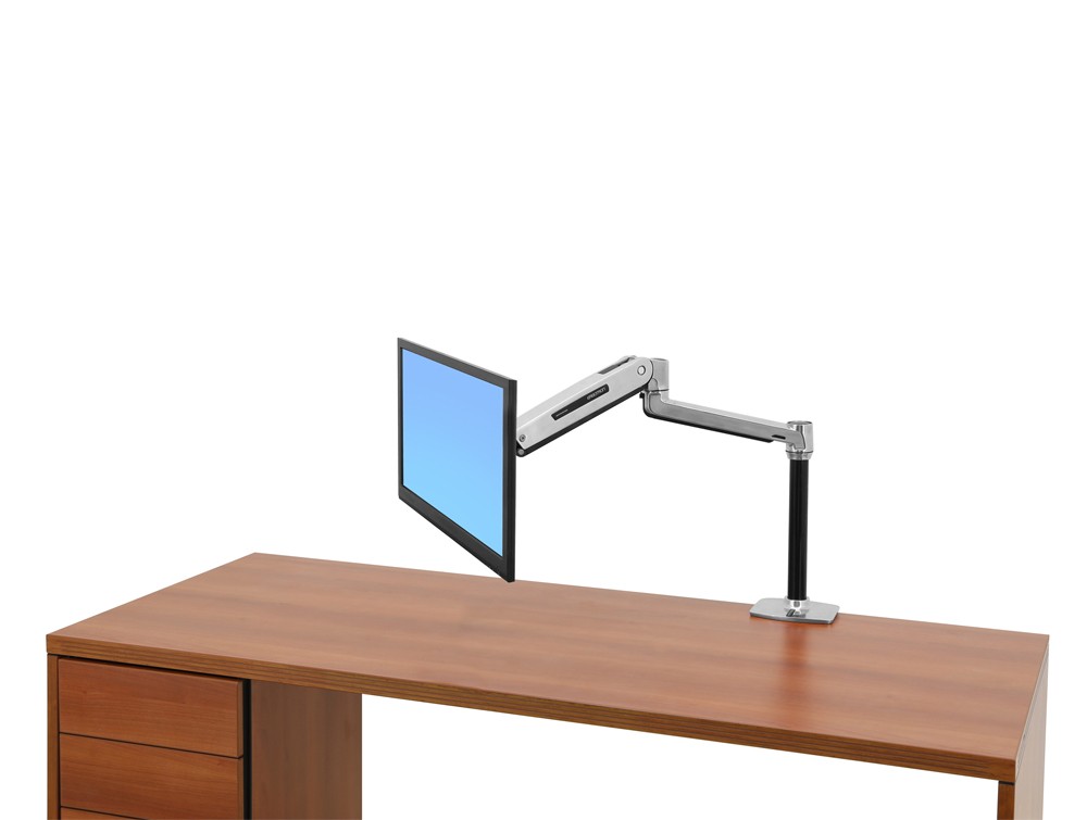 Ergotron Lx Sit Stand Desk Mount Lcd Arm Radius Office Ergotron Lx Sit Stand Desk Mount Lcd Arm