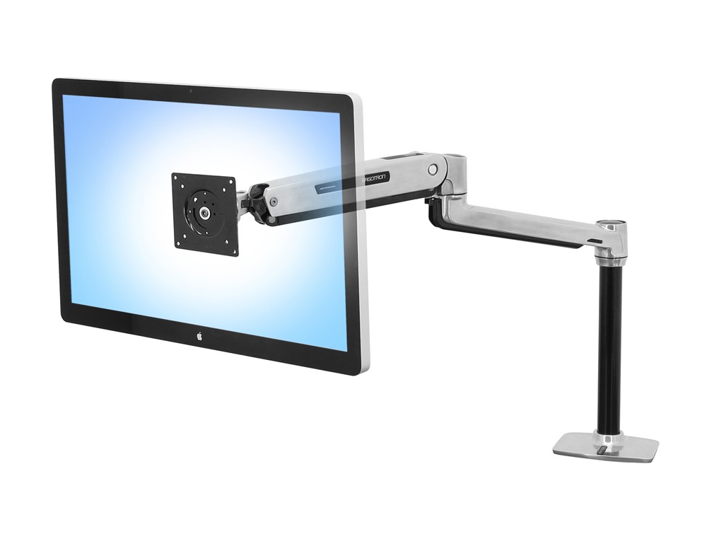 Ergotron Lx Sit Stand Desk Mount Lcd Arm Radius Office Ergotron Lx Sit Stand Desk Mount Lcd Arm