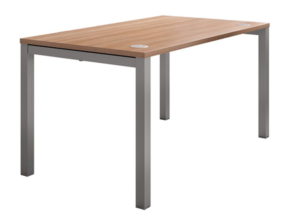 Buronomic A1 Metal Leg Straight Single Workstation