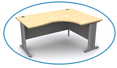 Radial-Desk1 Radial Desk in Beech
